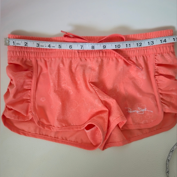Panama Jack Salmon Color Surf Shorts - Picture 6 of 9